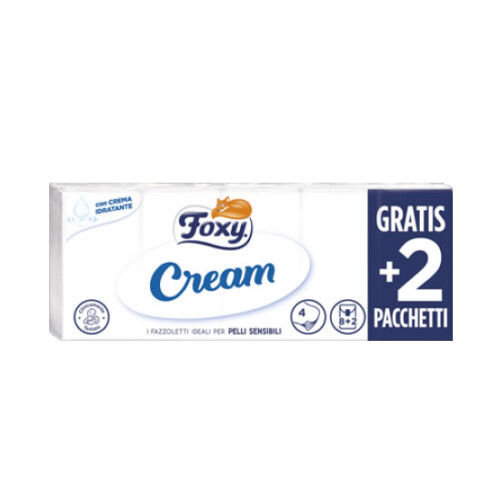 Foxy Cream Fazzoletti - Bollicine Casalinghi Salerno