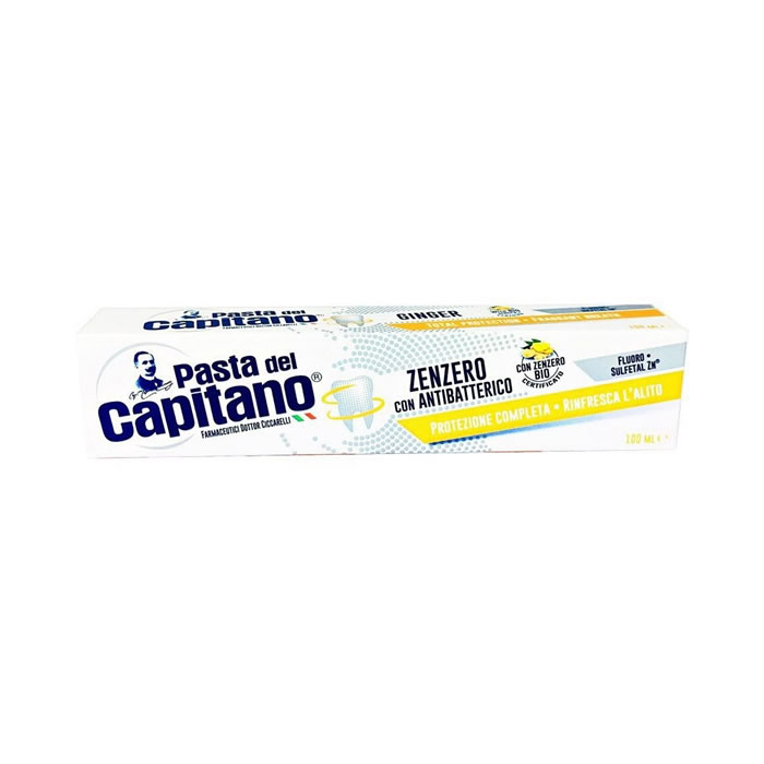Pasta del Capitano zenzero con antibatterico 100ml - Bollicine Casalinghi Salerno