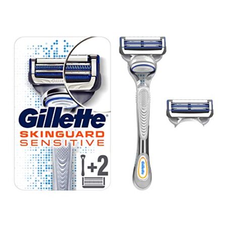 Gillette skinguard rasoio+2 ricariche-bollicine-detersivi-salerno